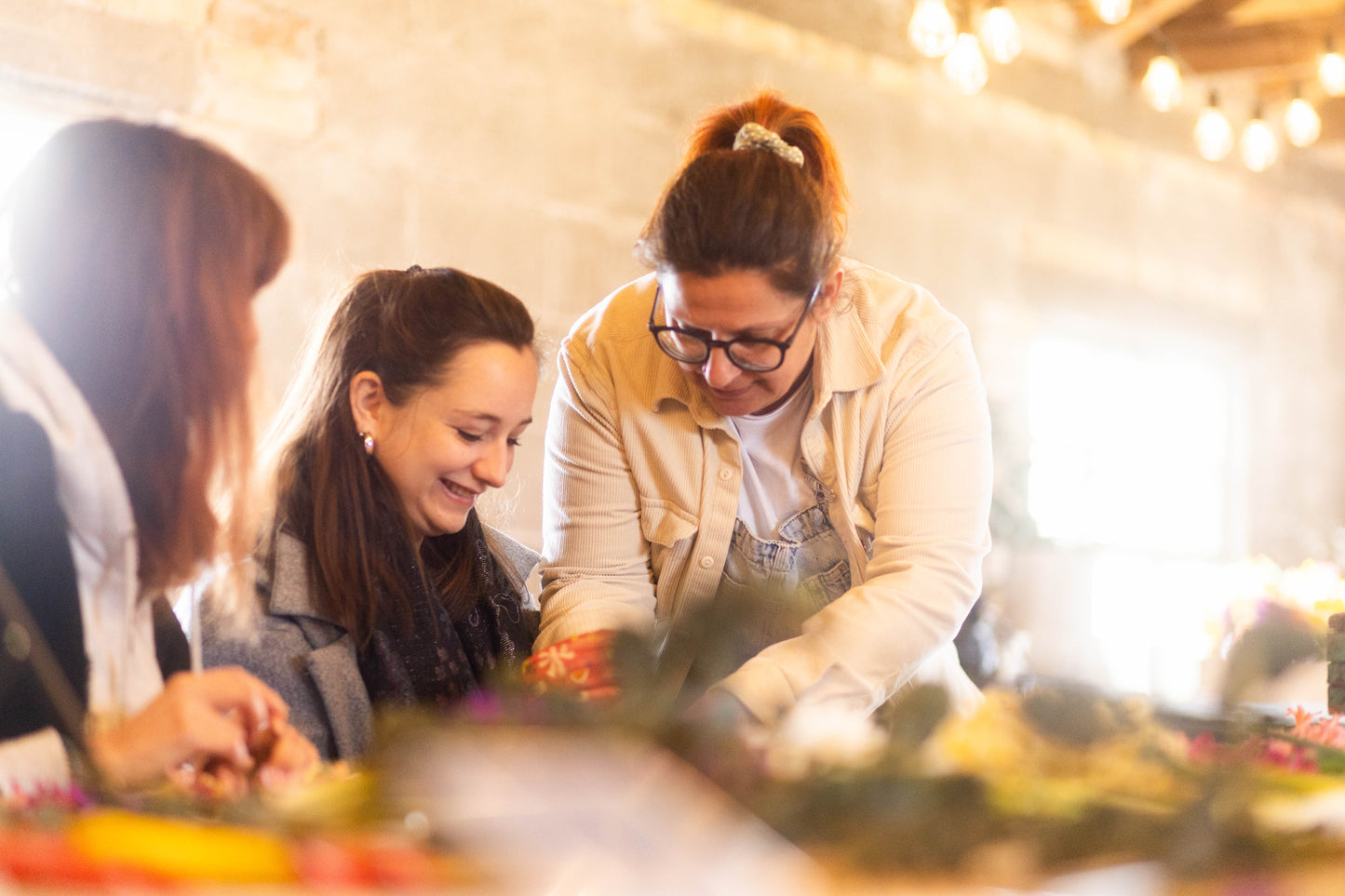 Workshop coroncine di Giacinti
