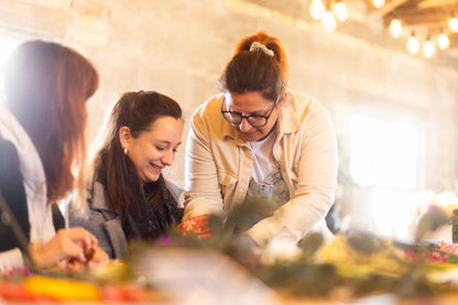 Workshop coroncine di Giacinti