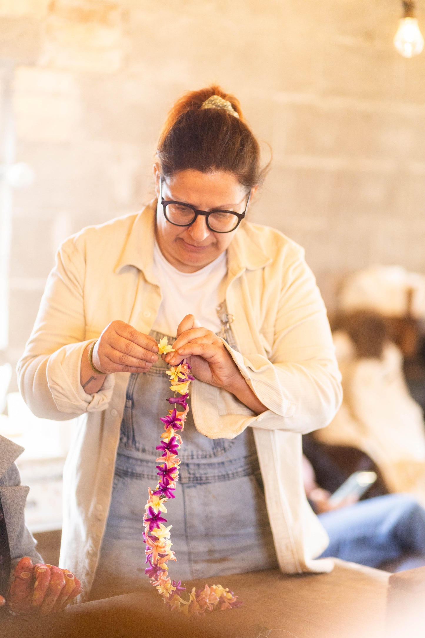 Workshop coroncine di Giacinti